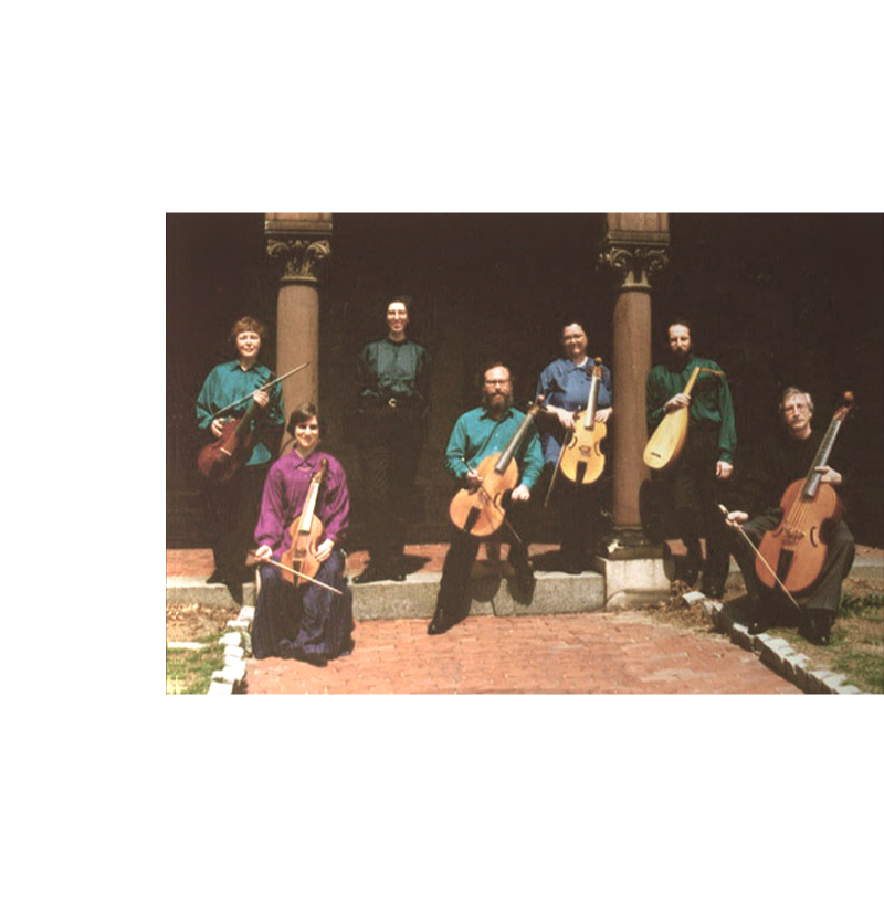 Ensemble Soleil founding members: Margaret Angelini, Rosalind Brooks-Stowe, Hannah Davidson, Paul Johnson, Peter Lehman, and Co-directors Peter Tourin and Jean Twombly